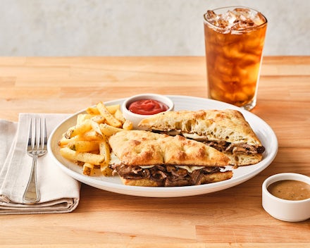 Steak Marsala Sandwich Combo