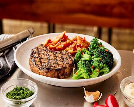 Tuscan-Grilled Pork Chop