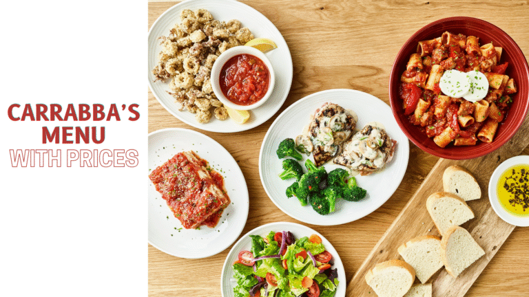 Carrabba Menu with Prices; Full Italian Menu Guide