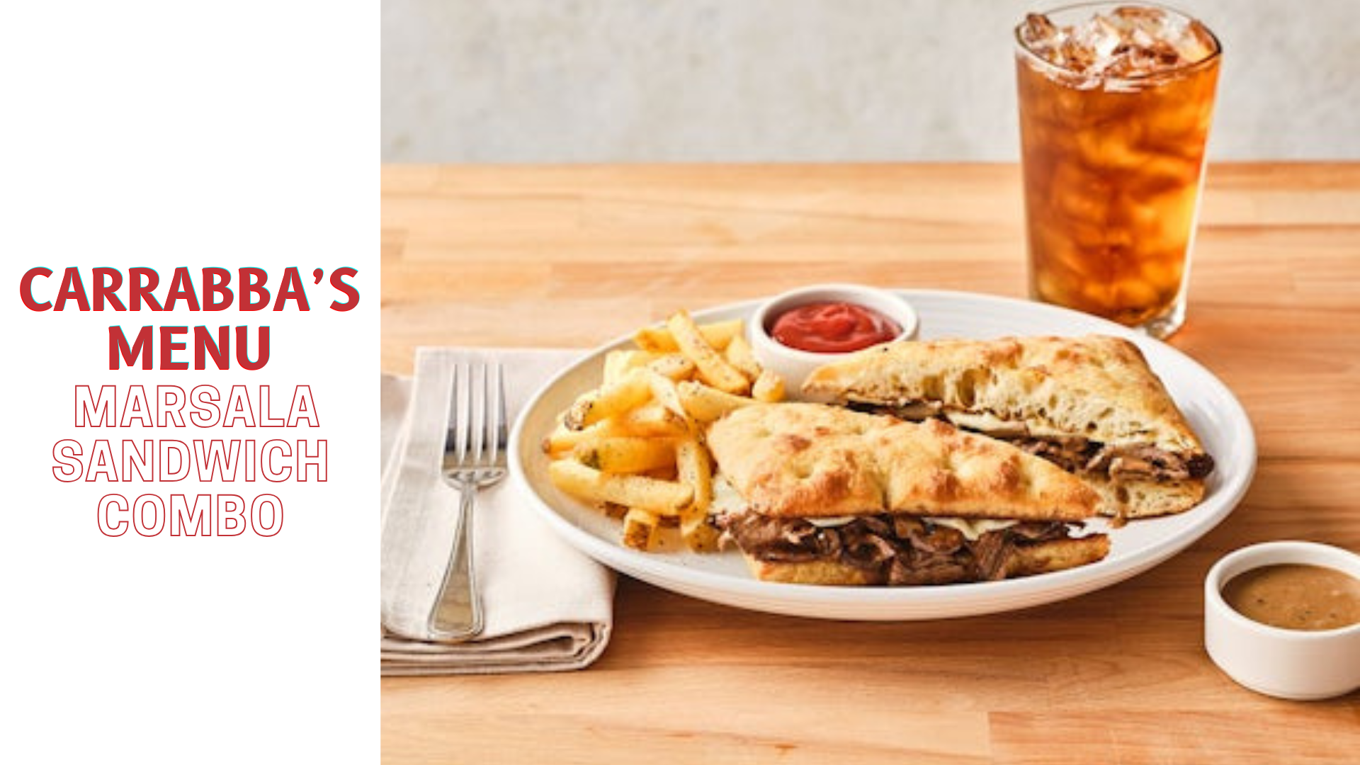 Marsala Sandwich Combo