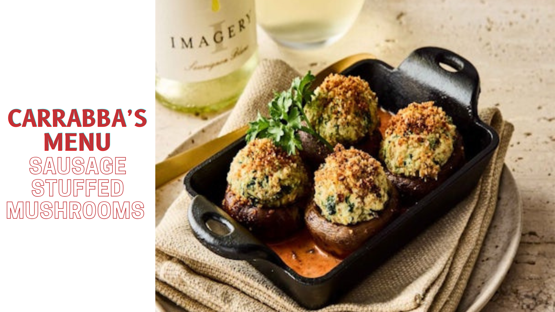 Sausage Stuffed Mushrooms