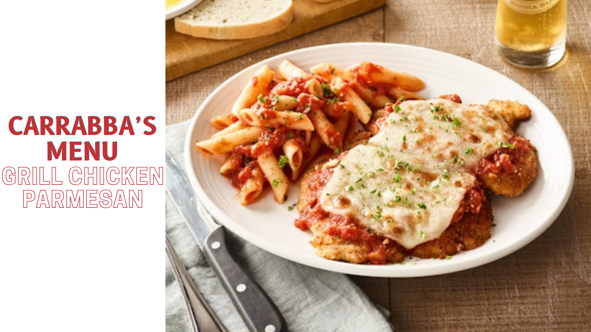 Grill Chicken Parmesan
