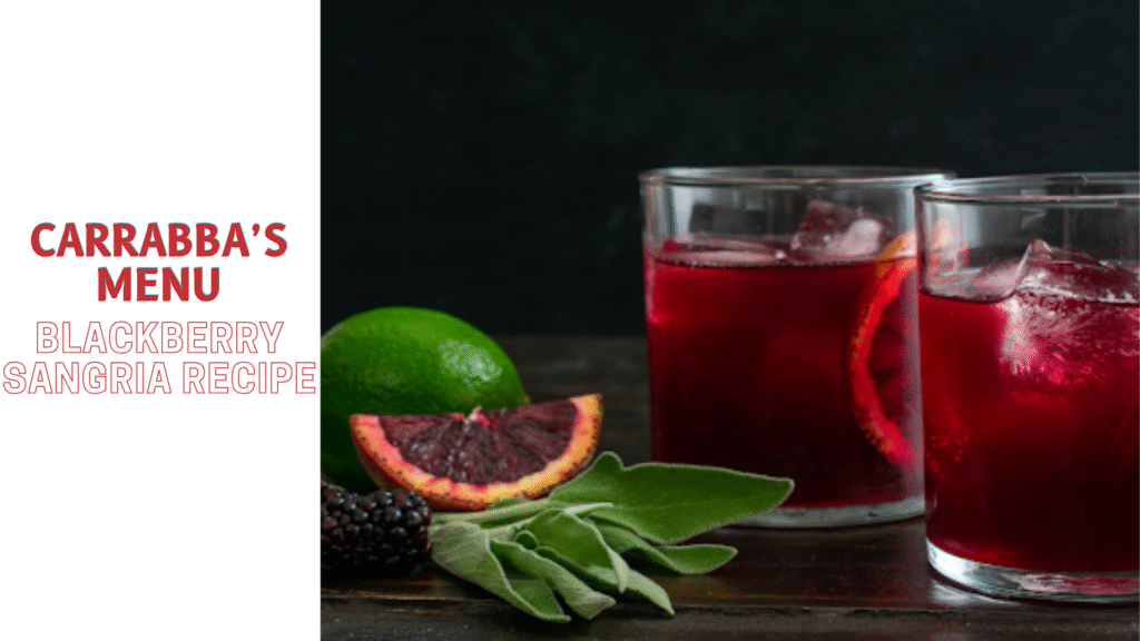 Blackberry Sangria Recipe