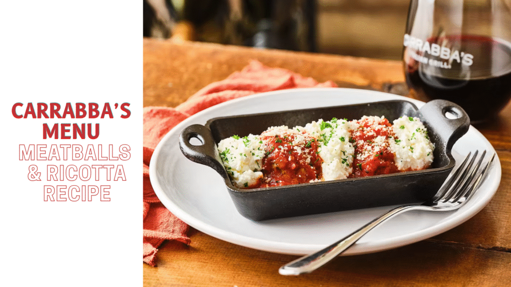 meatballs and ricotta