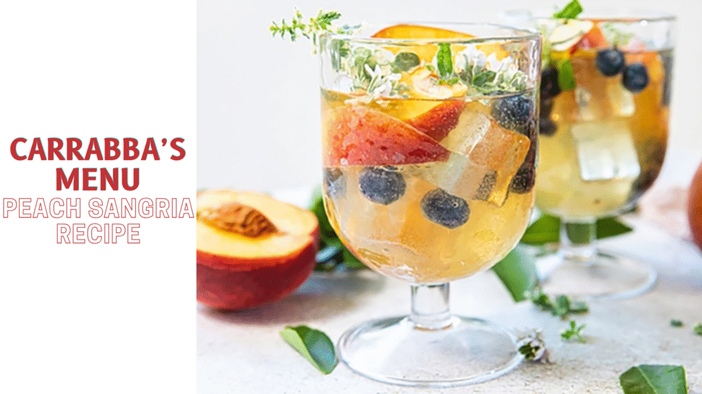 Peach Sangria Recipe